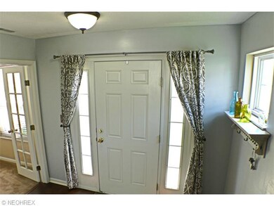 Entrance to the home