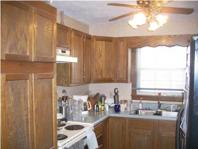 Kitchen. The stove remains with the home.