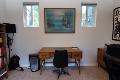 Office with carpet