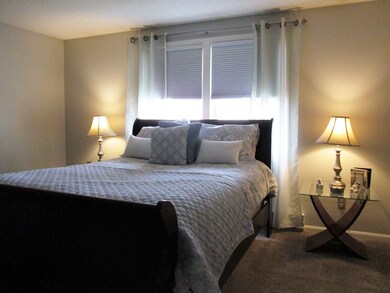Master bedroom on the second floor