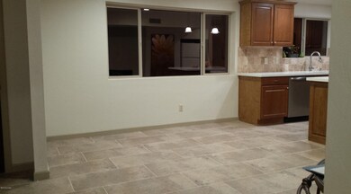 Sitting area off kitchen