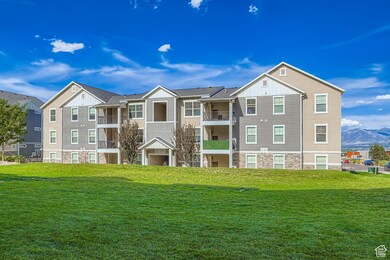 View of building exterior with a mountain view