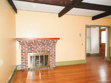 Family room from front door entrance of main house