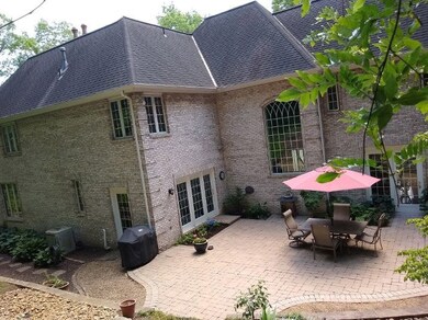 Rear patio