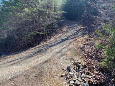 A view  from the street of the sloping  upward dri