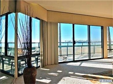 LR facing West to view of Beach from the Patio, Su