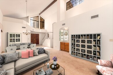 Formal dining and living room.