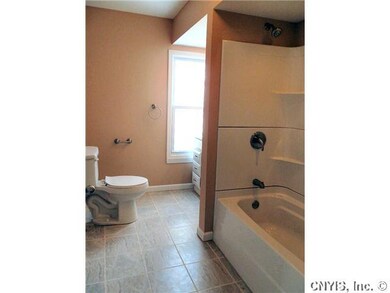 Bathroom. This downstairs full bath was completely