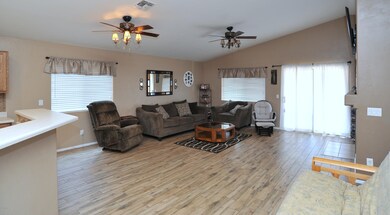 Beautiful tile in great room