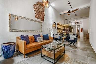 living- dining area