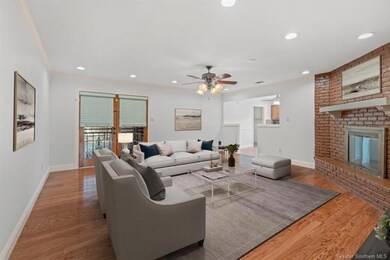 Living room - virtually staged