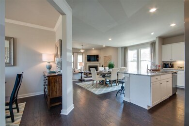 Formal dining or study off kitchen