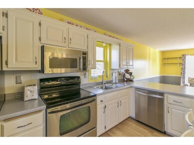 Large eat-in kitchen.