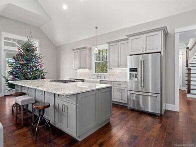 Spacious granite island for cooking and entertaini