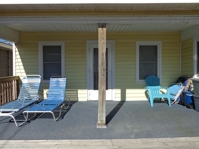 Ocean side deck
