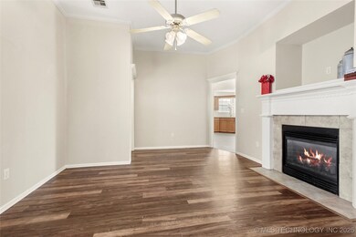 View of living room toward the kitchen