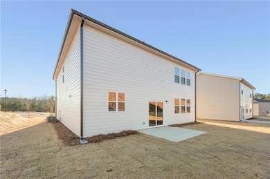 View of rear view of property