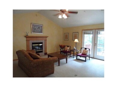 Family Room. Main level family room with vaulted c