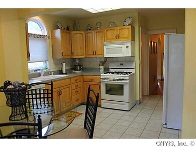 Kitchen. Nice sized Kitchen w/ Ceramic Tile floori
