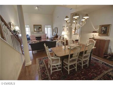 Den/Family/Great Room - The great room with a fire