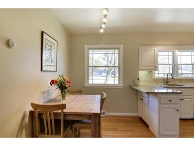 There is even an eat-in nook to go along with the 