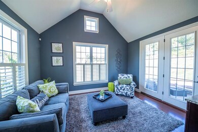 Main Floor - Sunroom with wet bar and mini refrige