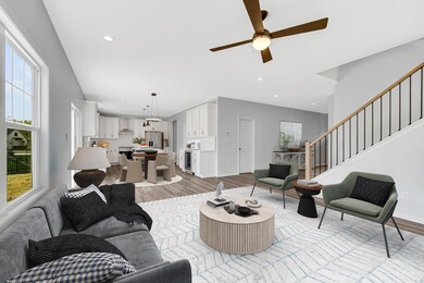 Living, dining, kitchen 1