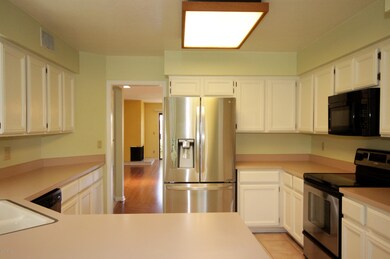 Kitchen with stainless appliances