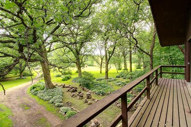 Fantastic views from covered deck.