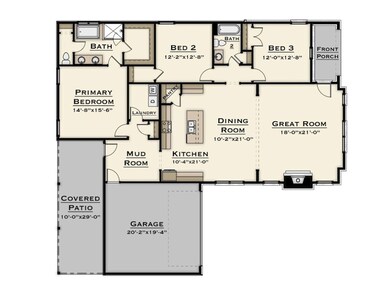 Bedford Floor plan