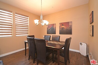spacious living and dining room