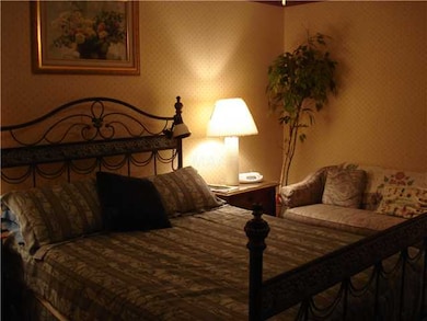 This middle bedroom has offers a double sized clos