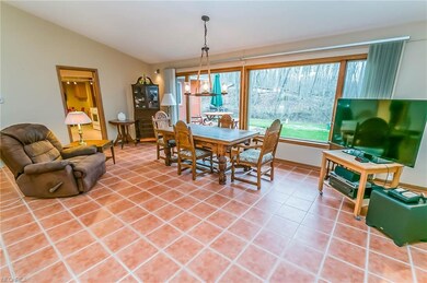 Great Room with wooded views of adjacent MetroPark
