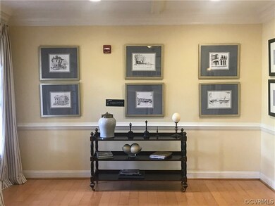 Entry area faces mailboxes