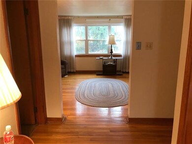 entry hall to living room