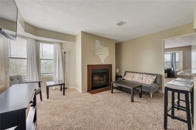 Living room featuring plenty of natural light, coz