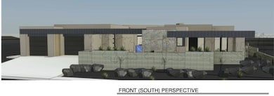 Front south perspective