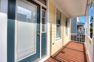 Enjoy front porch living.