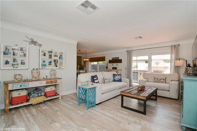 Living Room View Into Dining