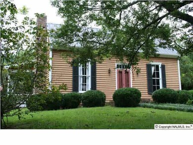 Front of the circa 1800's portion of the home