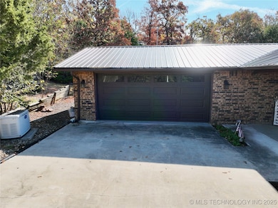 Attached garage