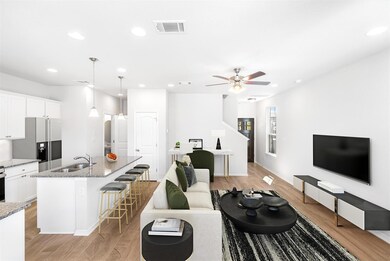 Living room featuring recessed lighting, ceiling 