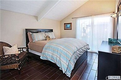 Bedroom that opens to the patio.