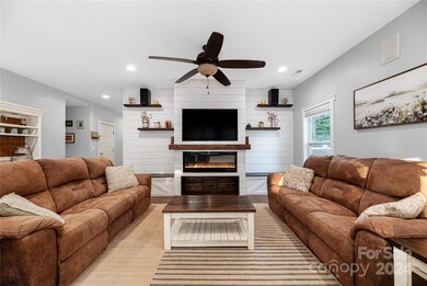 Living Area Fireplace