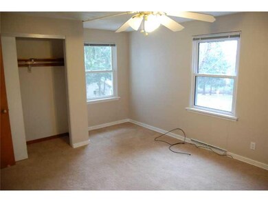 Master Bedroom. First floor bedroom has large clos