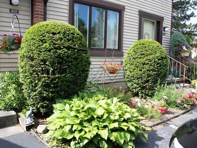 Exterior Front Lush landscaping