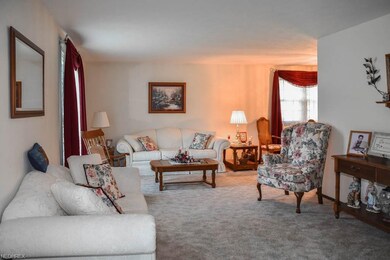 Spacious living room.