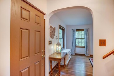 Entry to living room