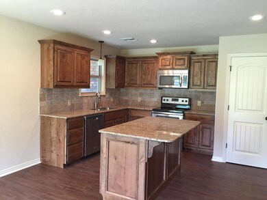 Island in Kitchen