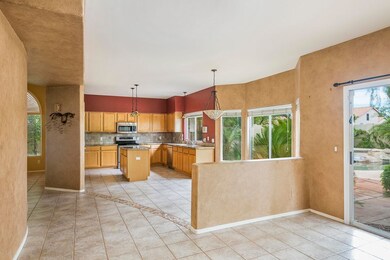 Family to Kitchen and Nook
